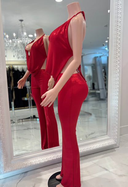 The One and Only Jumpsuit Red