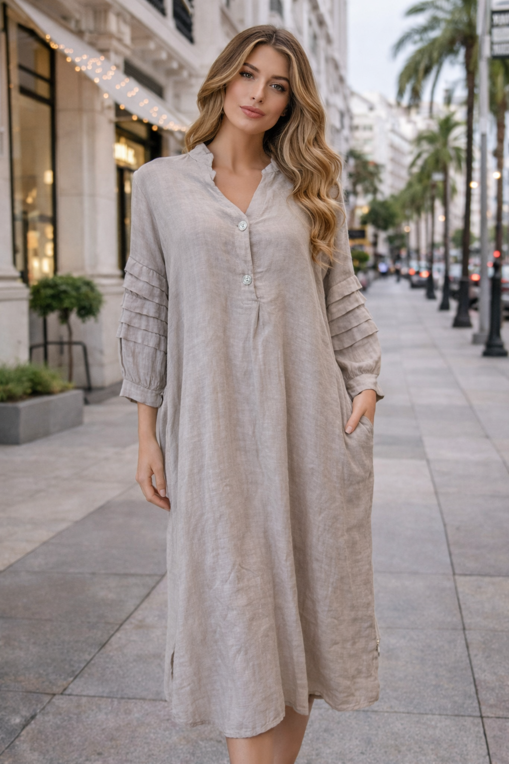 Curvis Midi dress One Sizes