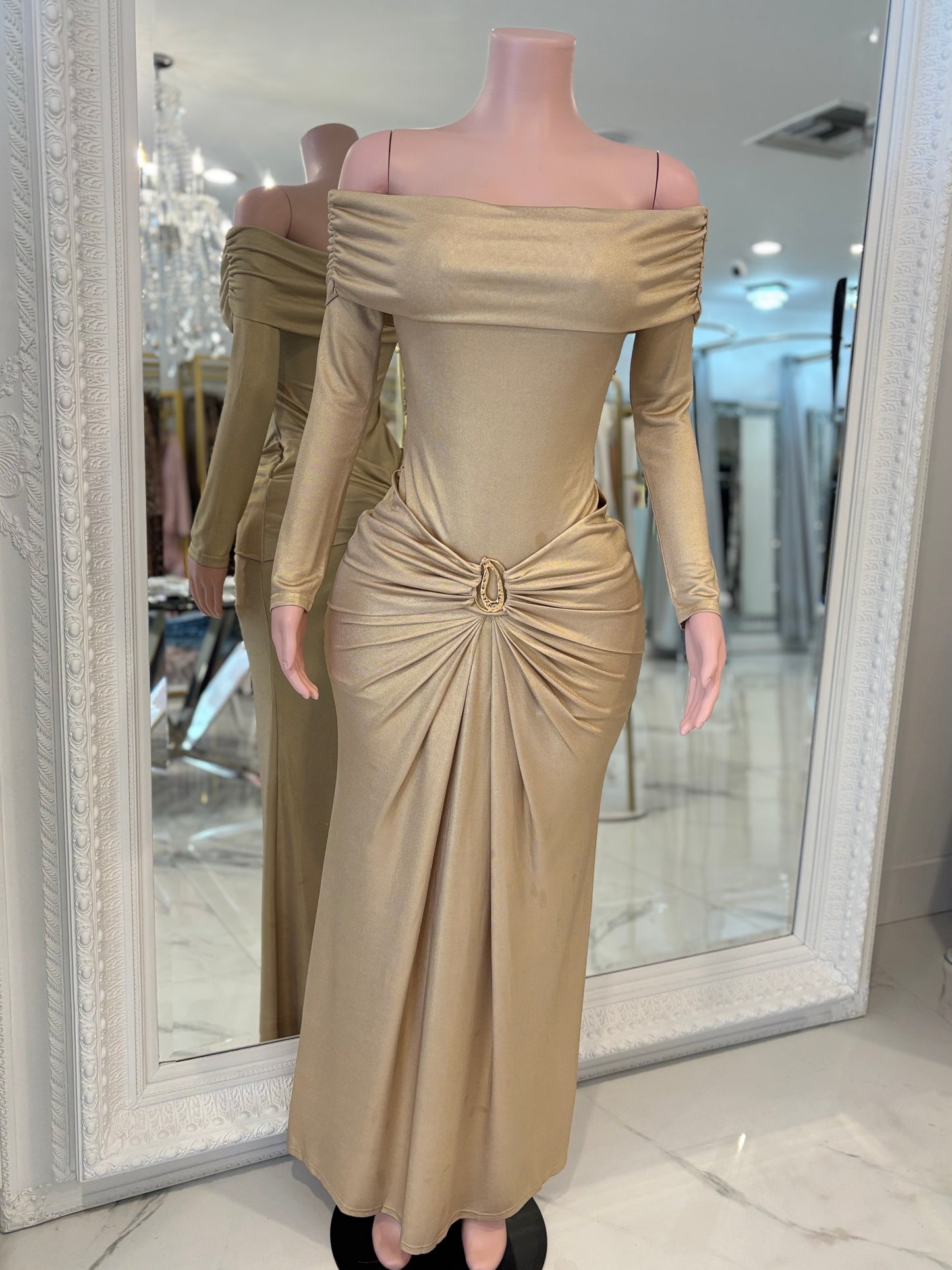 Come and Touch Me Maxi Dress