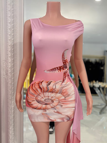 Take a Dive Mini Dress