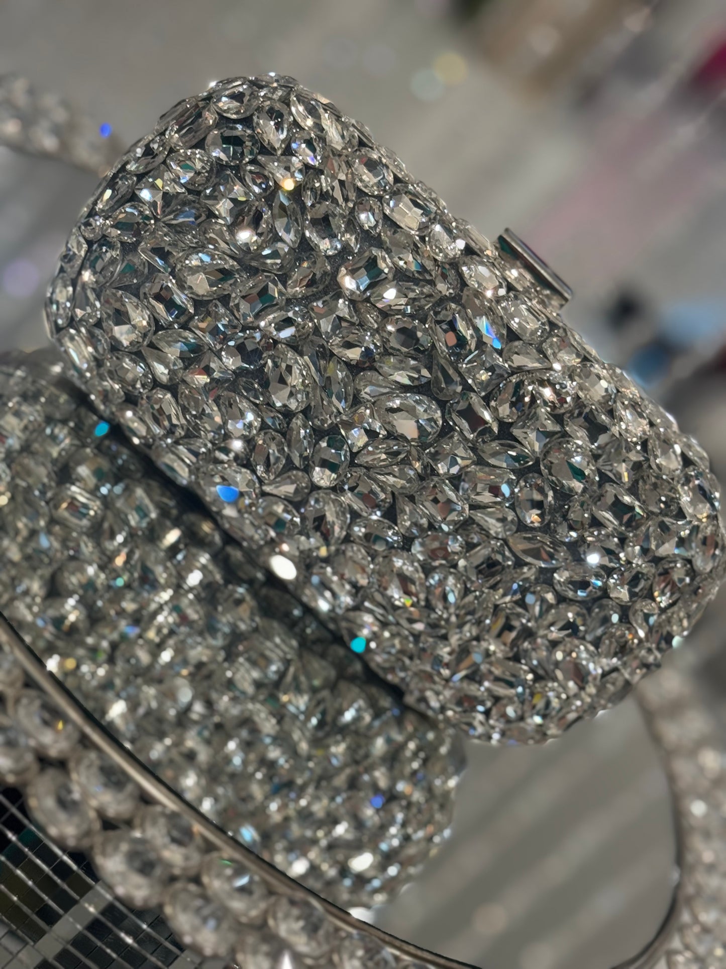 Match My Sparkle Purse Silver