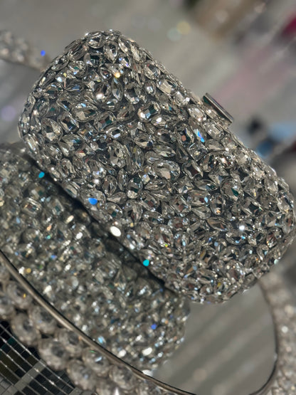 Match My Sparkle Purse Silver