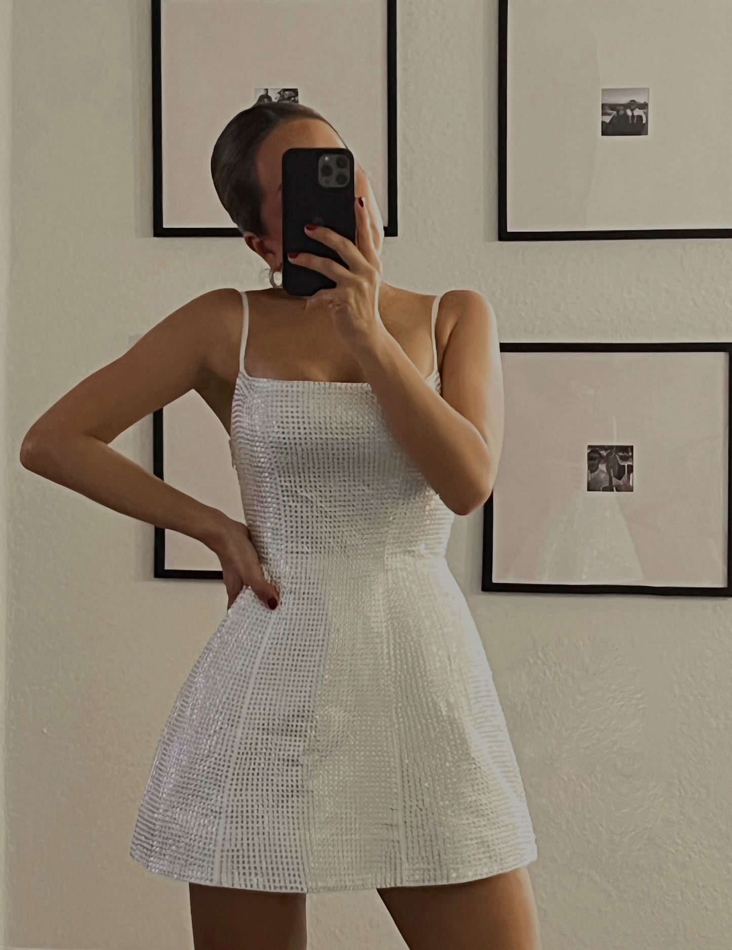 KEEP CALLING Mini Dress