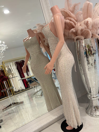 If Only I Had You Maxi Dress White