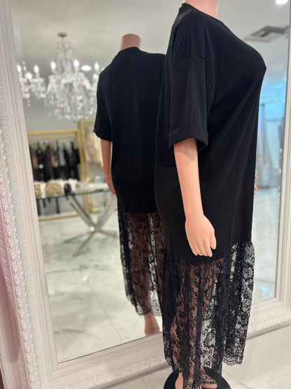 All In a Days Work Maxi Dress Black