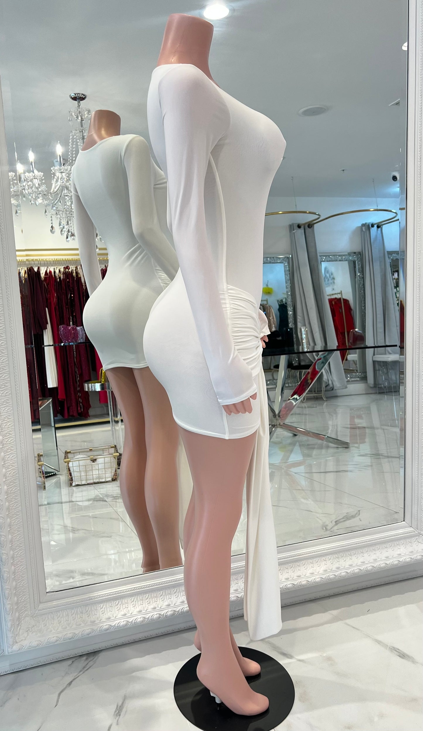 Fable Blossom  Mani Dress White