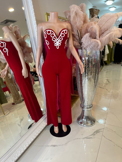 Spiral Seduction Jumpsuit