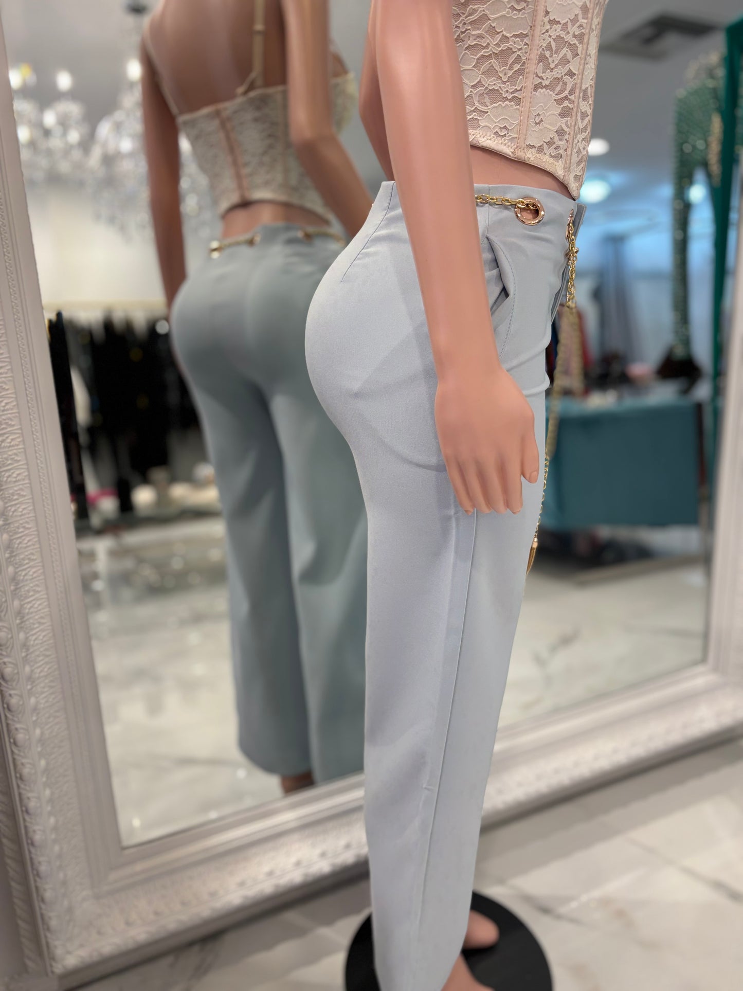 Chained to Me Pant Blue