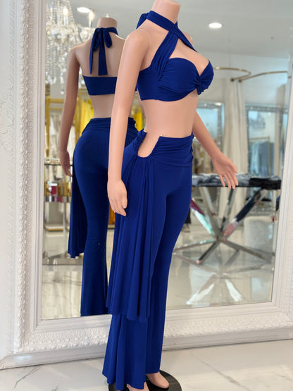 Sapphire Muse Pant Set Blue