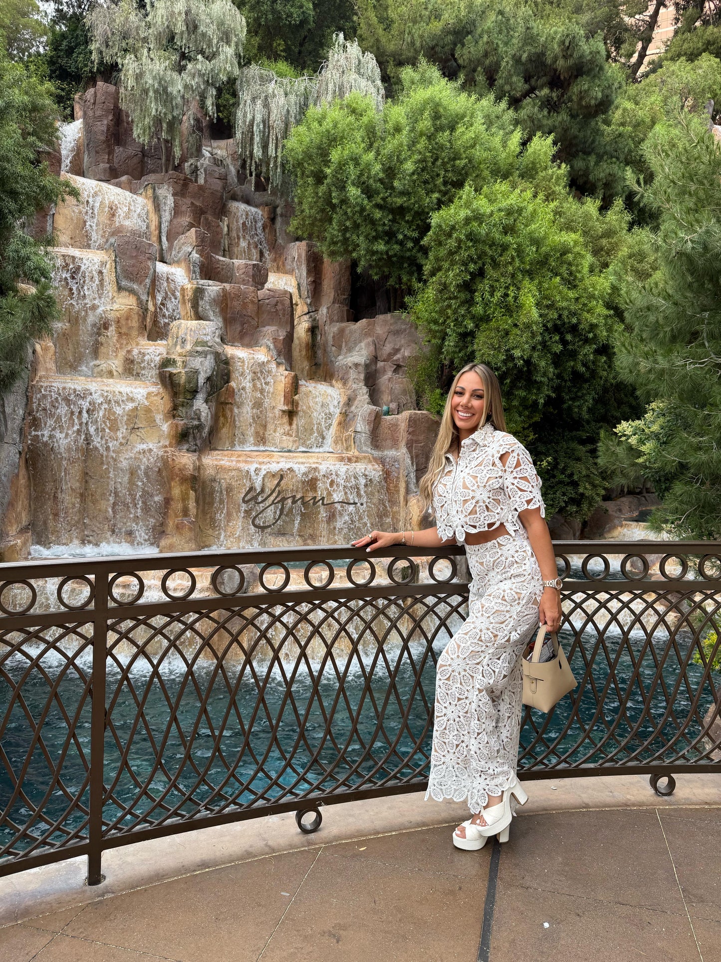 Floral Perlas Pants Set