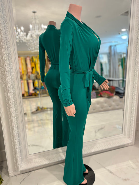Jade Aura Jumpsuit Green