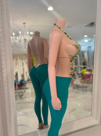 Iconic Goddess Pearls Top