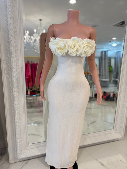 I Am The One Maxi Dress White