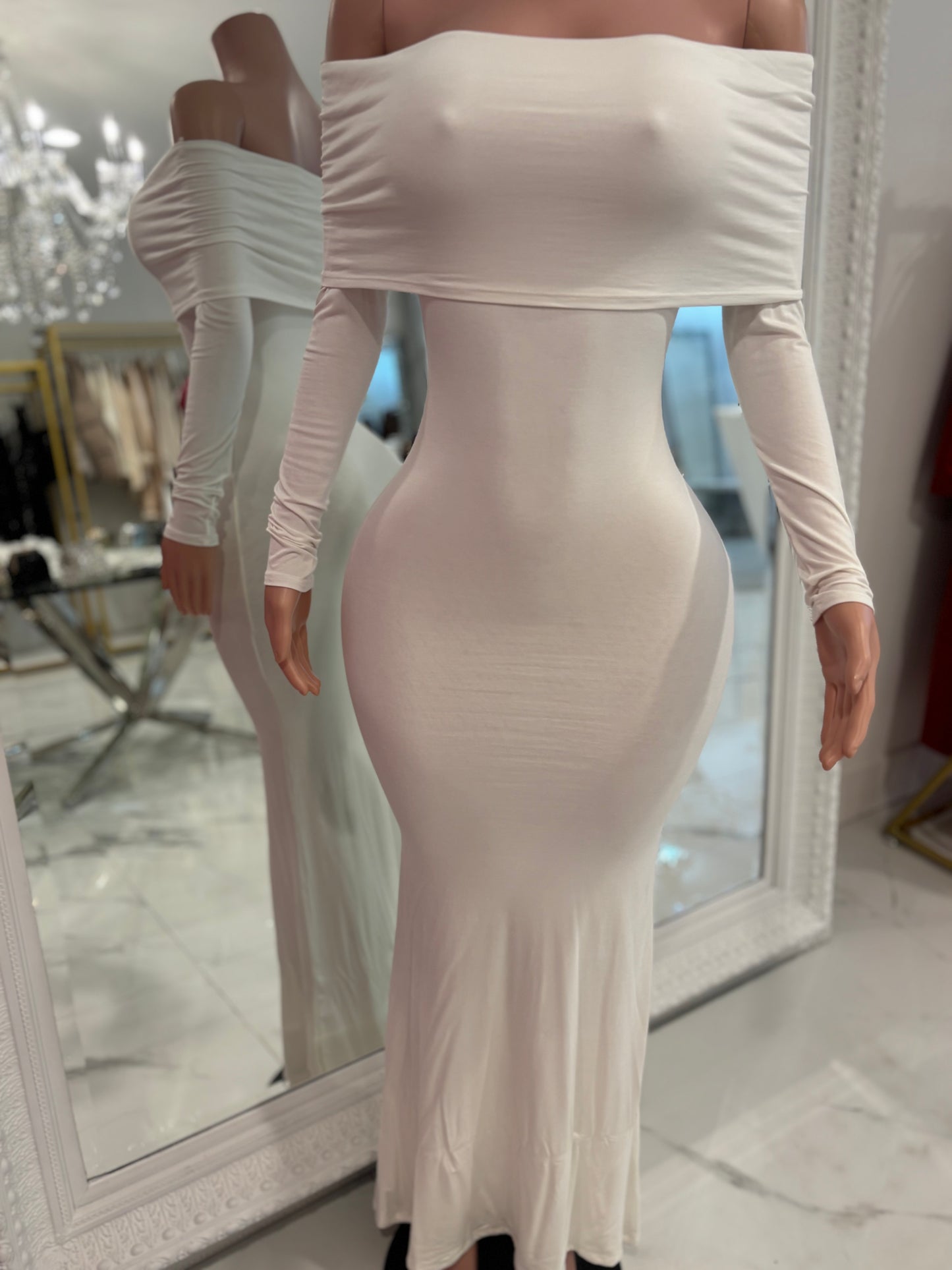 Casual Chic Maxi Dress White