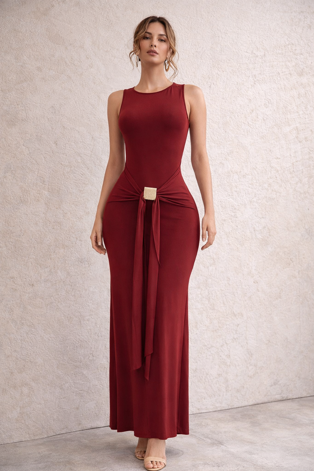 I´ll be the Very Best Maxi Dress Rojo Vino