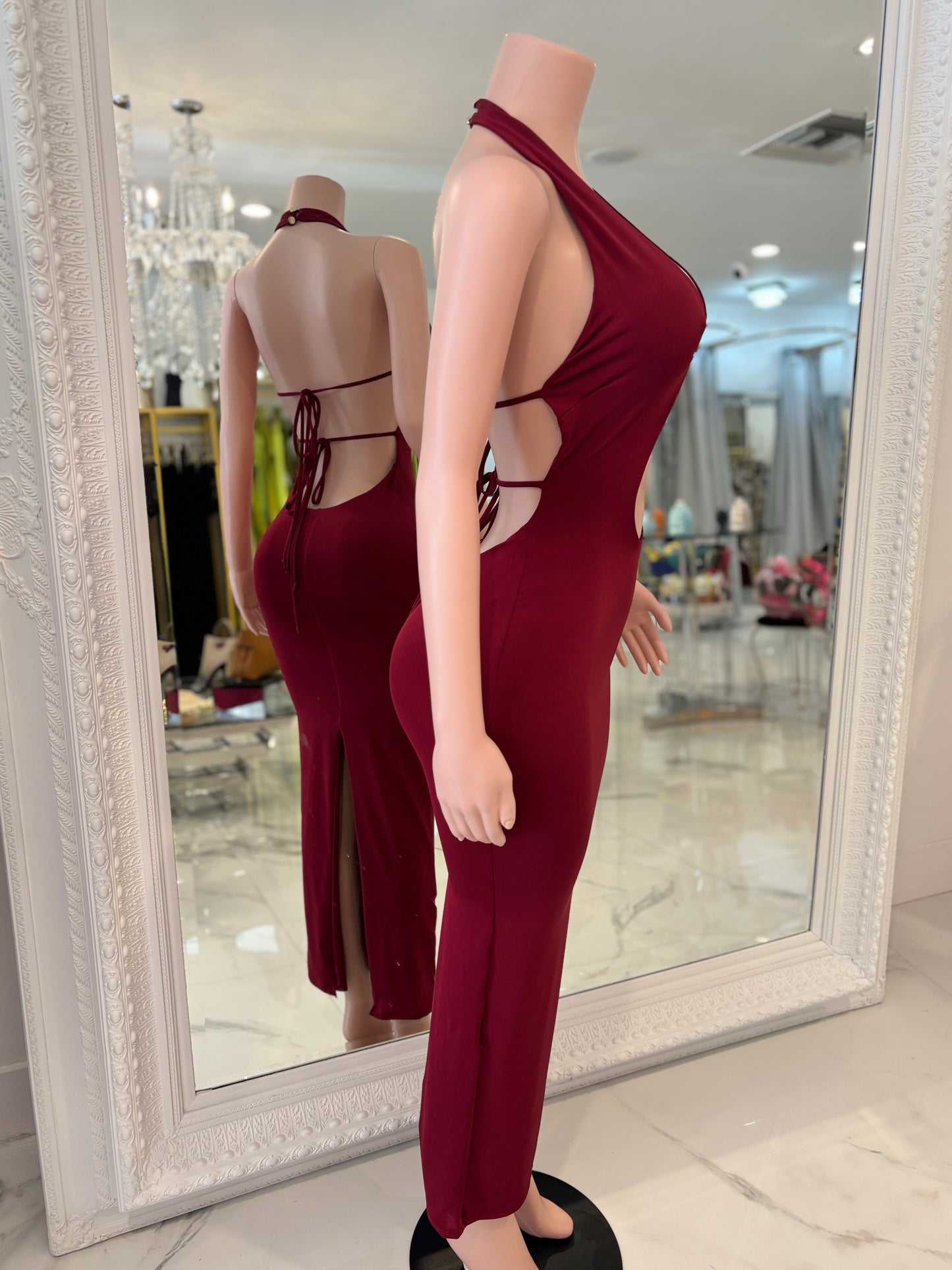 Aurora  Maxi Dress Red