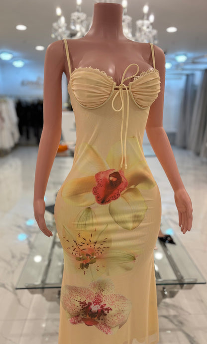 Summer Loving Maxi Dress Yellow