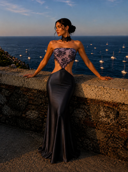 Right in My Hand Maxi Dress Black