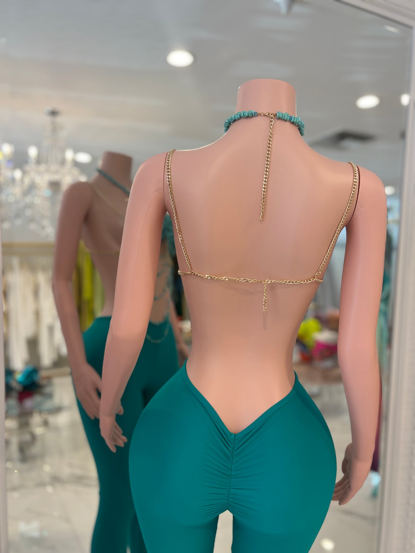 Iconic Goddess Pearls Top