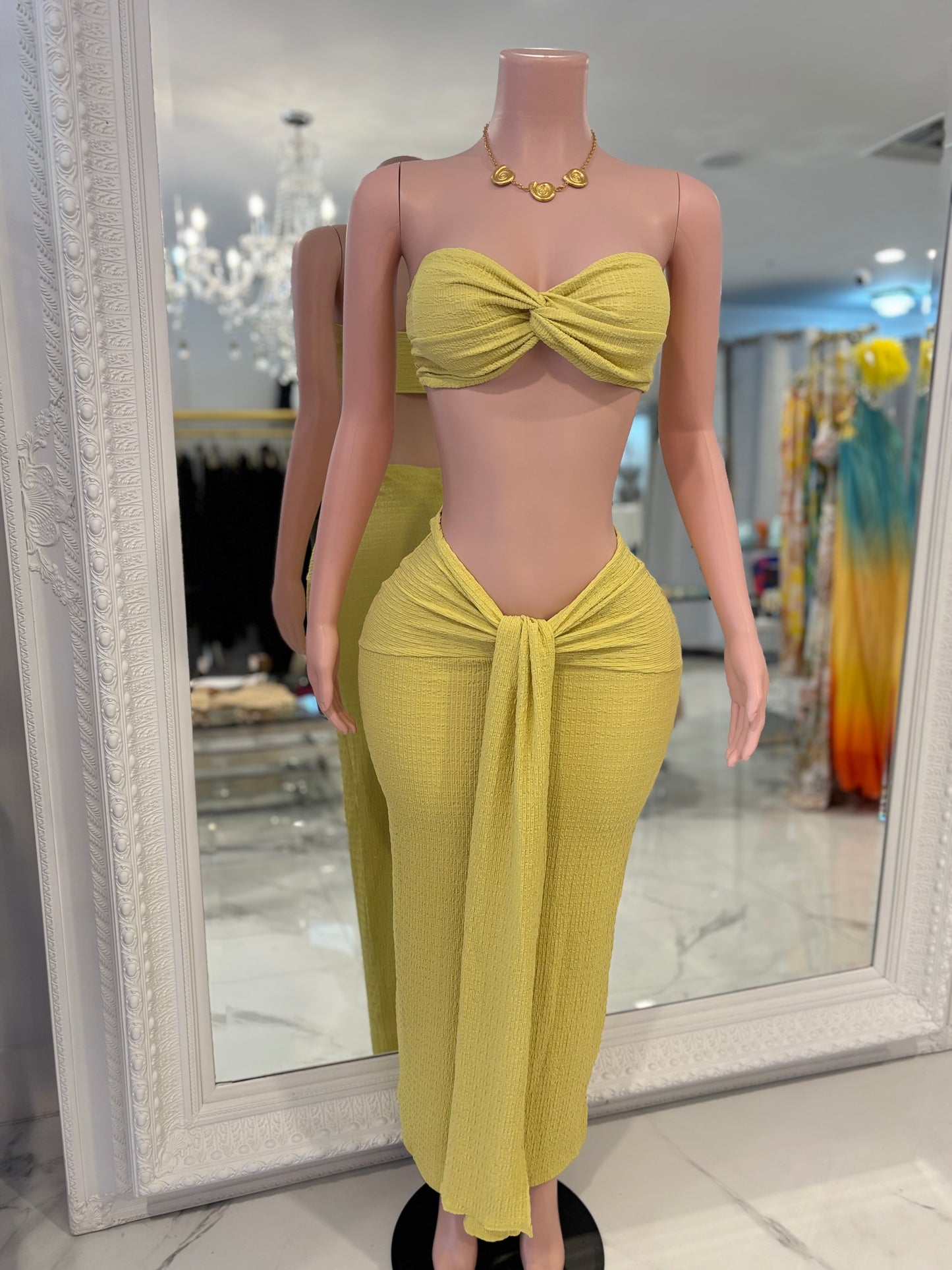 Net Intentions Skirt Set