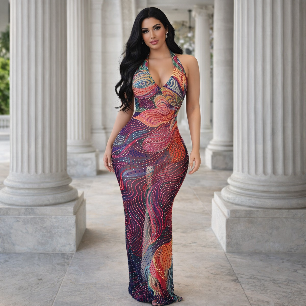 Let the Spell Move You Maxi Dress