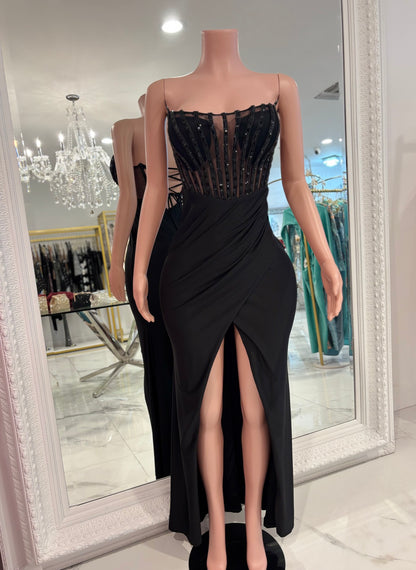 What a Sight To Good For You Maxi Dress Black