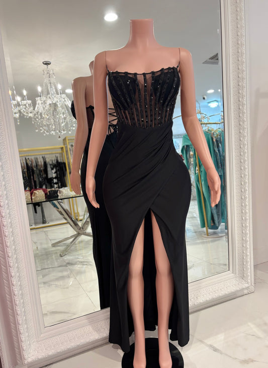What a Sight To Good For You Maxi Dress Black