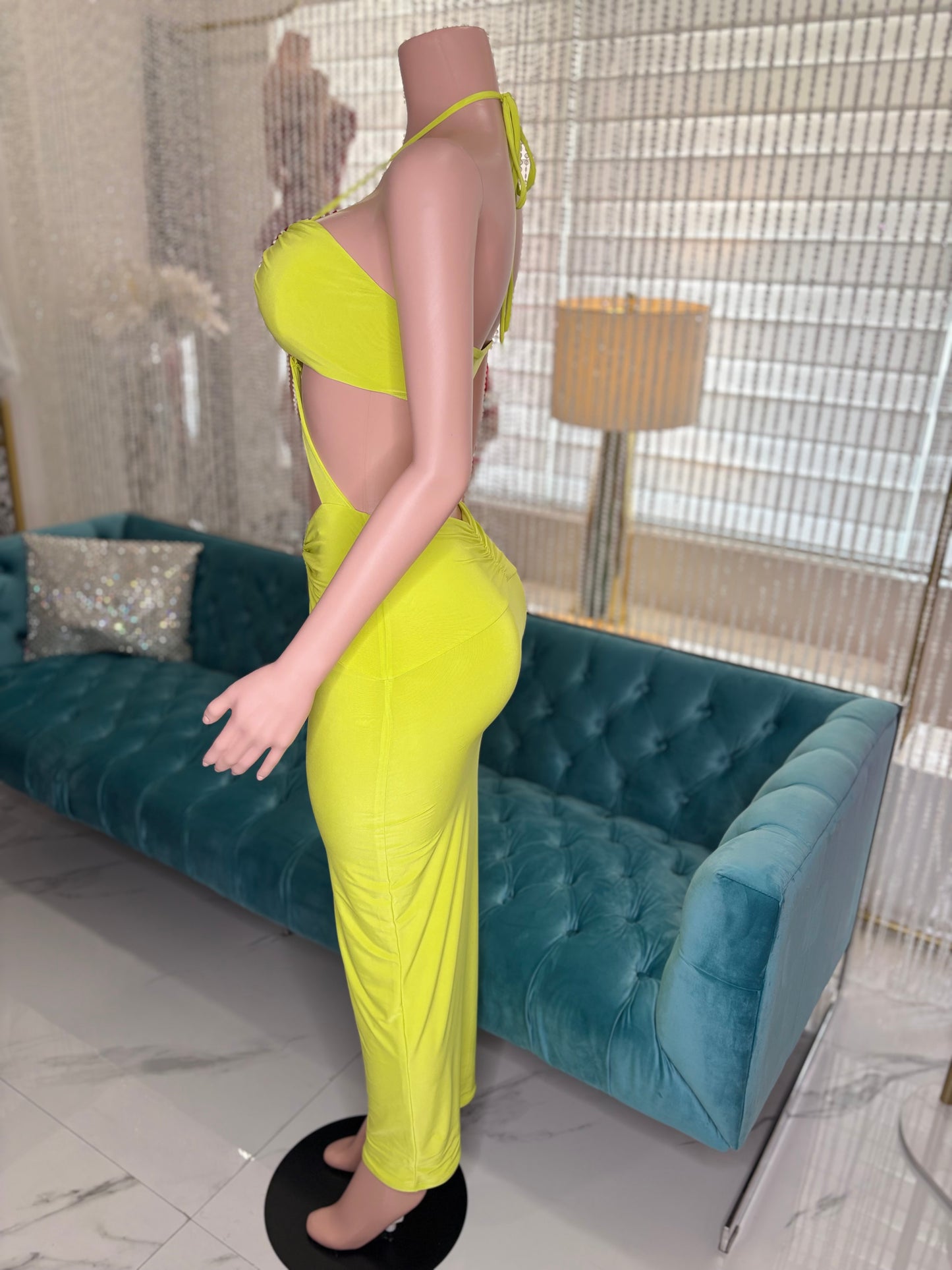 Ember Icon Maxi Dress limon