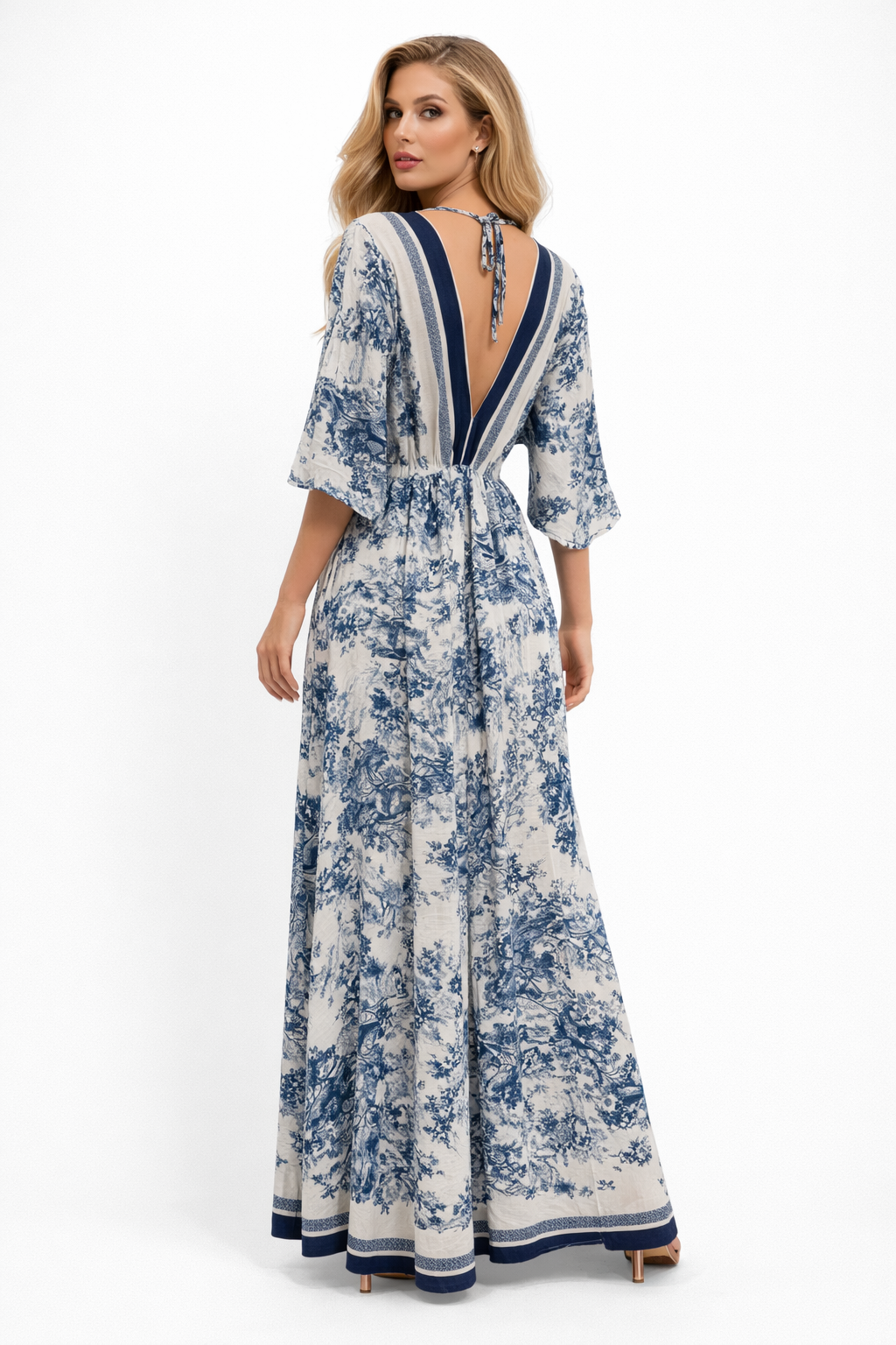 Liz Maxi Dress White
