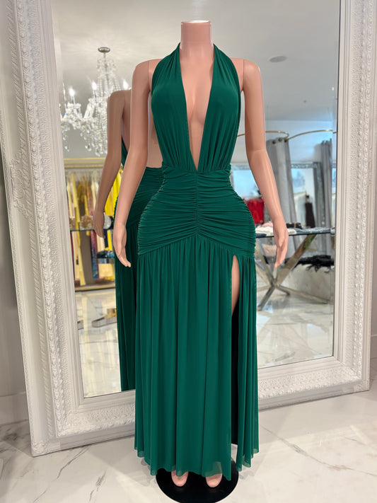 Emerald Grace Green dress
