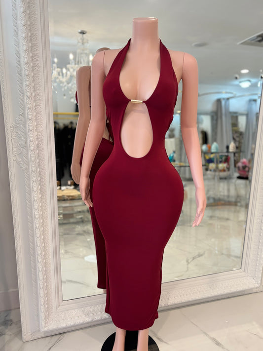 Aurora  Maxi Dress Red