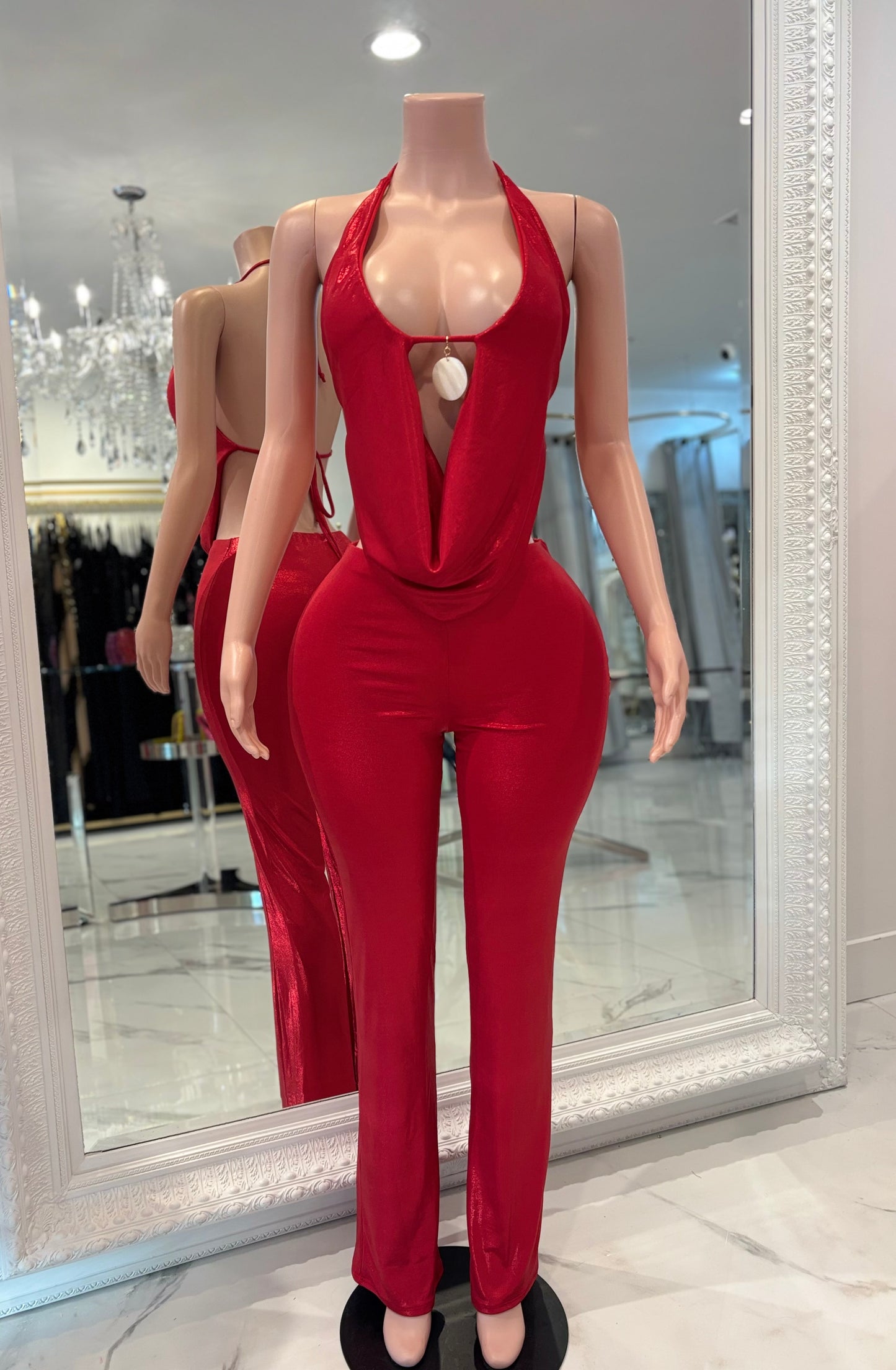 The One and Only Jumpsuit Red