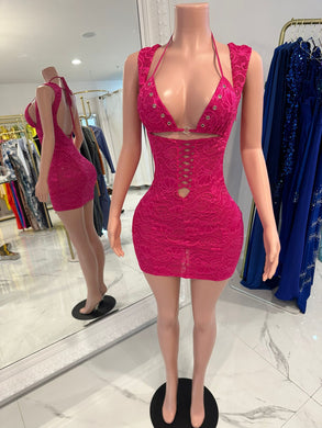 Love Spell Lace Mini Dress Set