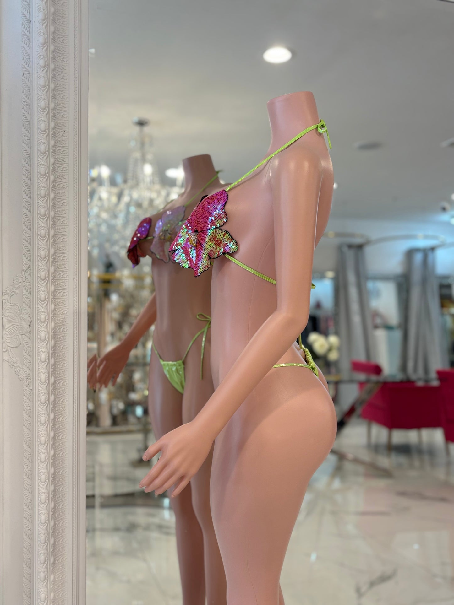 Orchid Breeze Floral Bikini