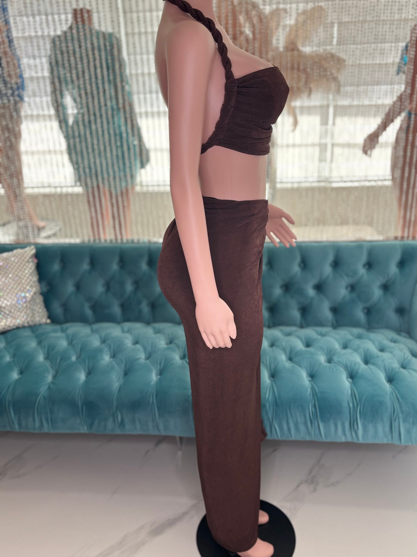 Sunset Threads  Skirt Set