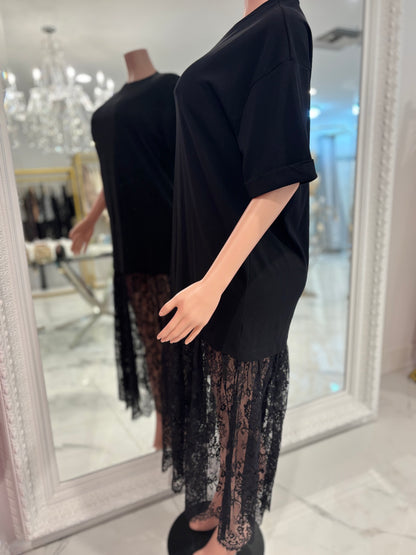 All In a Days Work Maxi Dress Black