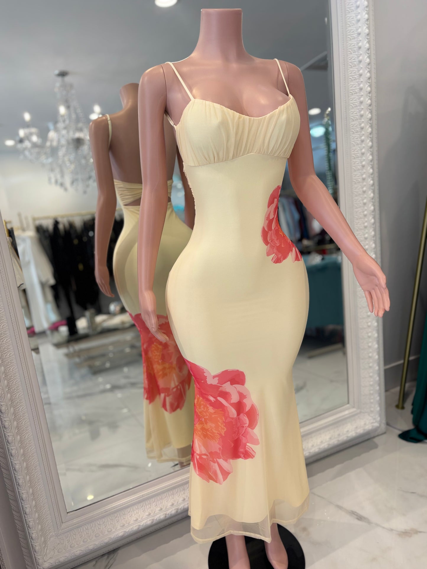 Summer is Coming Soon Maxi Dress Yellow