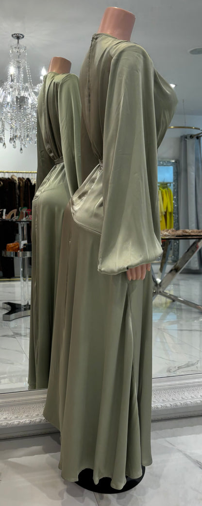 Party Maxi Dress Green