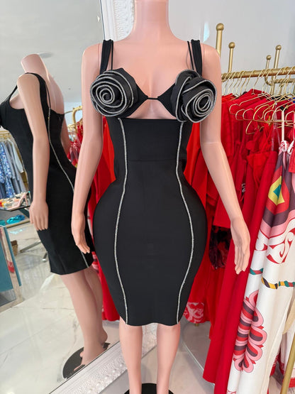 Glamour Midi Dress