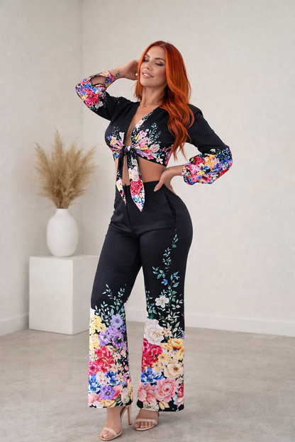 Made Panst Set Floral