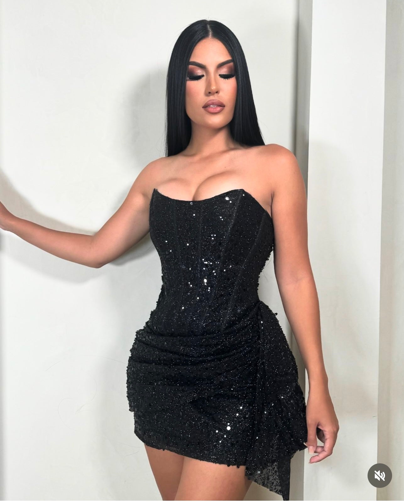 Seduction Sequin Mini Dress