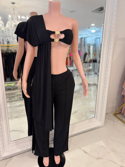 Muse Pant Set Black