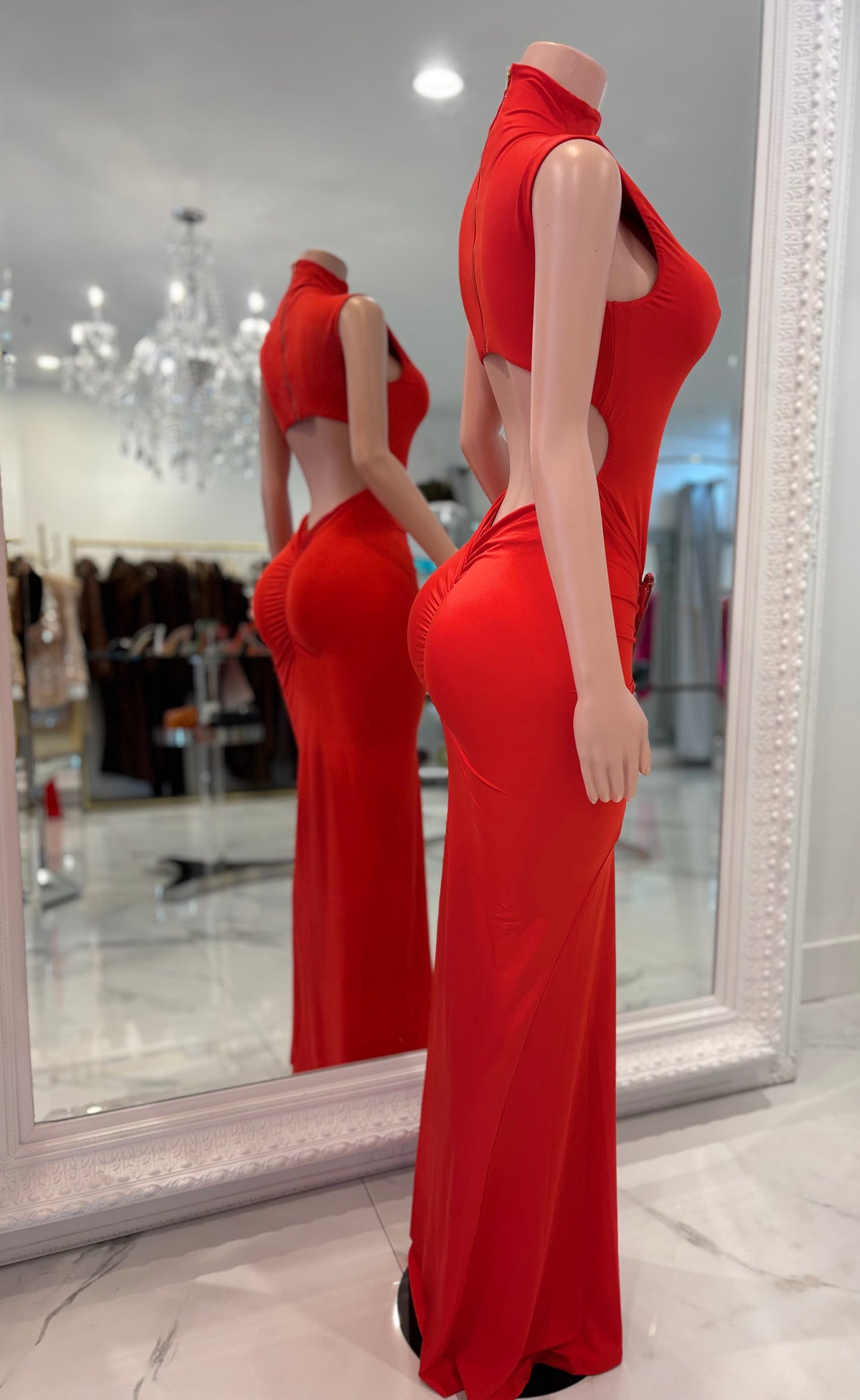 love Maxi Dress Red