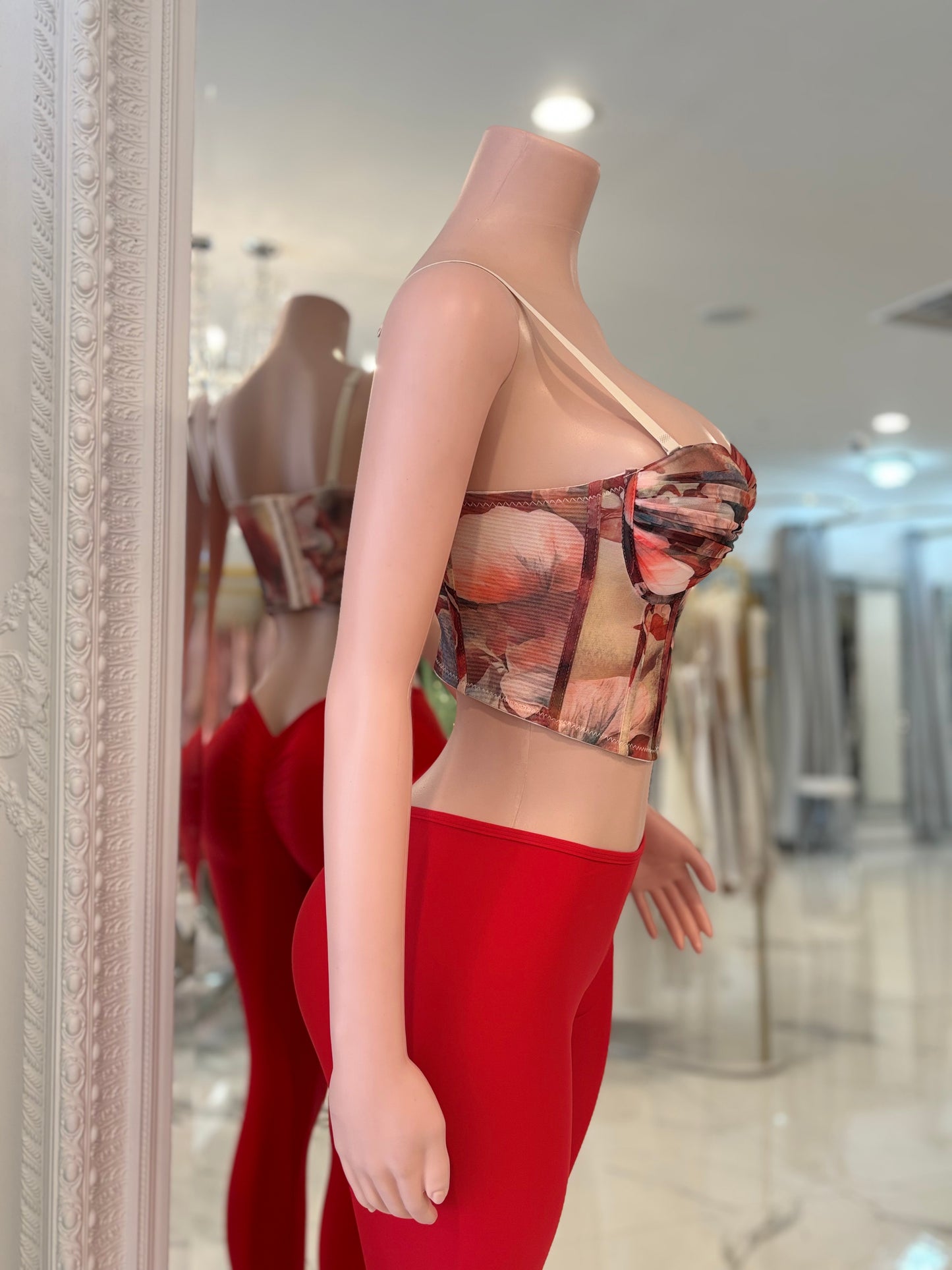 Floral Corset Top