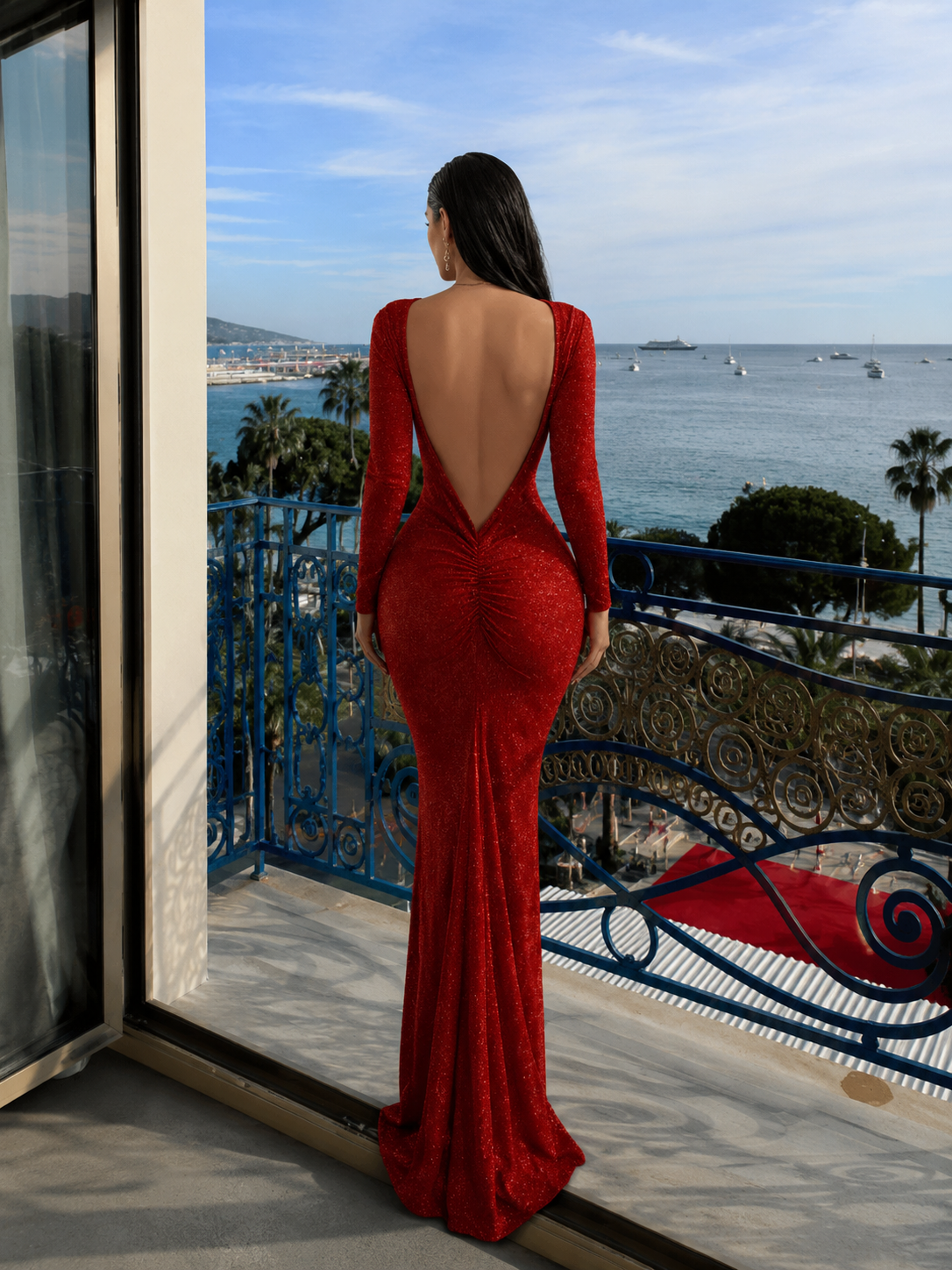 love Maxi Dress Red