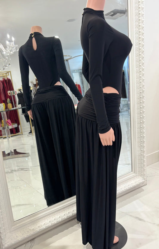 Cocoa Chic Pants Set Black