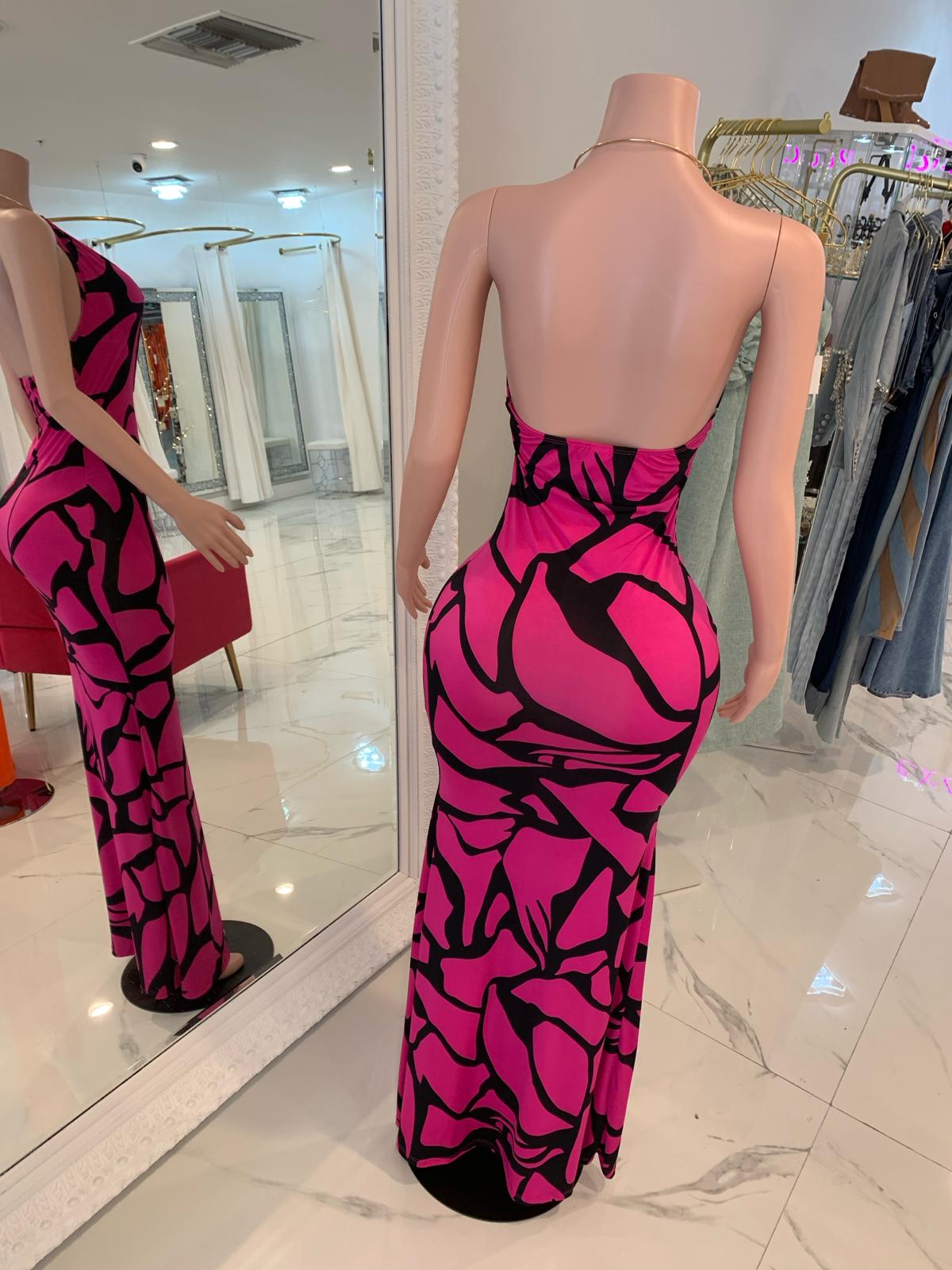 Living Fantasy Maxi Dress Pink