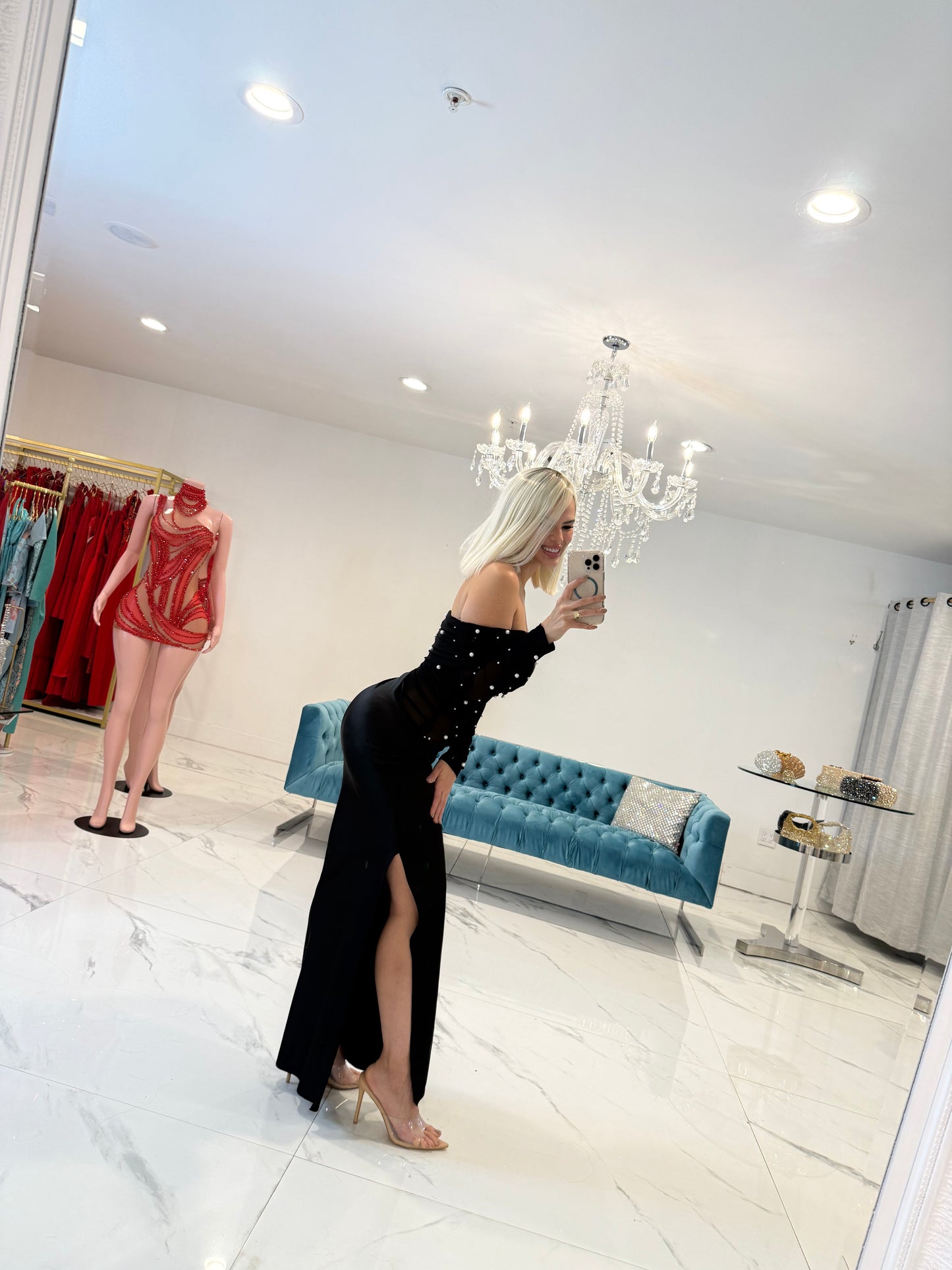 Starry Night Beauty Maxi Dress Black