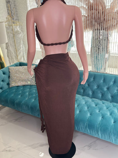 Sunset Threads  Skirt Set