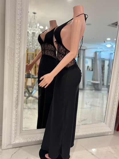 Sensual Maxi Dress Black